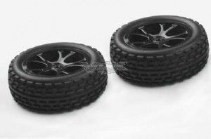 Front Tyres & Inner Foams 2sets - 10307