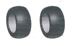 Rear Tyres & Inner Foams 2sets - 10449