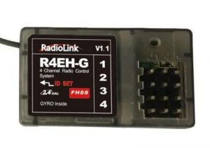 Odbiornik R4EH-G 4CH FHSS 2.4GHz z żyroskopem