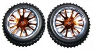 Rear Wheels Complete 2pcs  - 85024-pro
