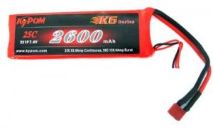 Kypom 7,4V 2600mah 25C